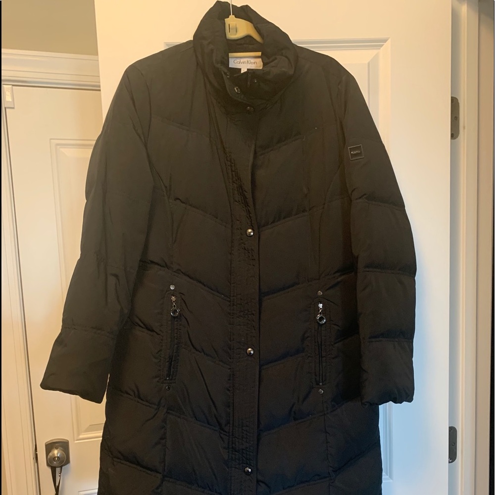 Calvin Klein Quilted Winter Down Coat